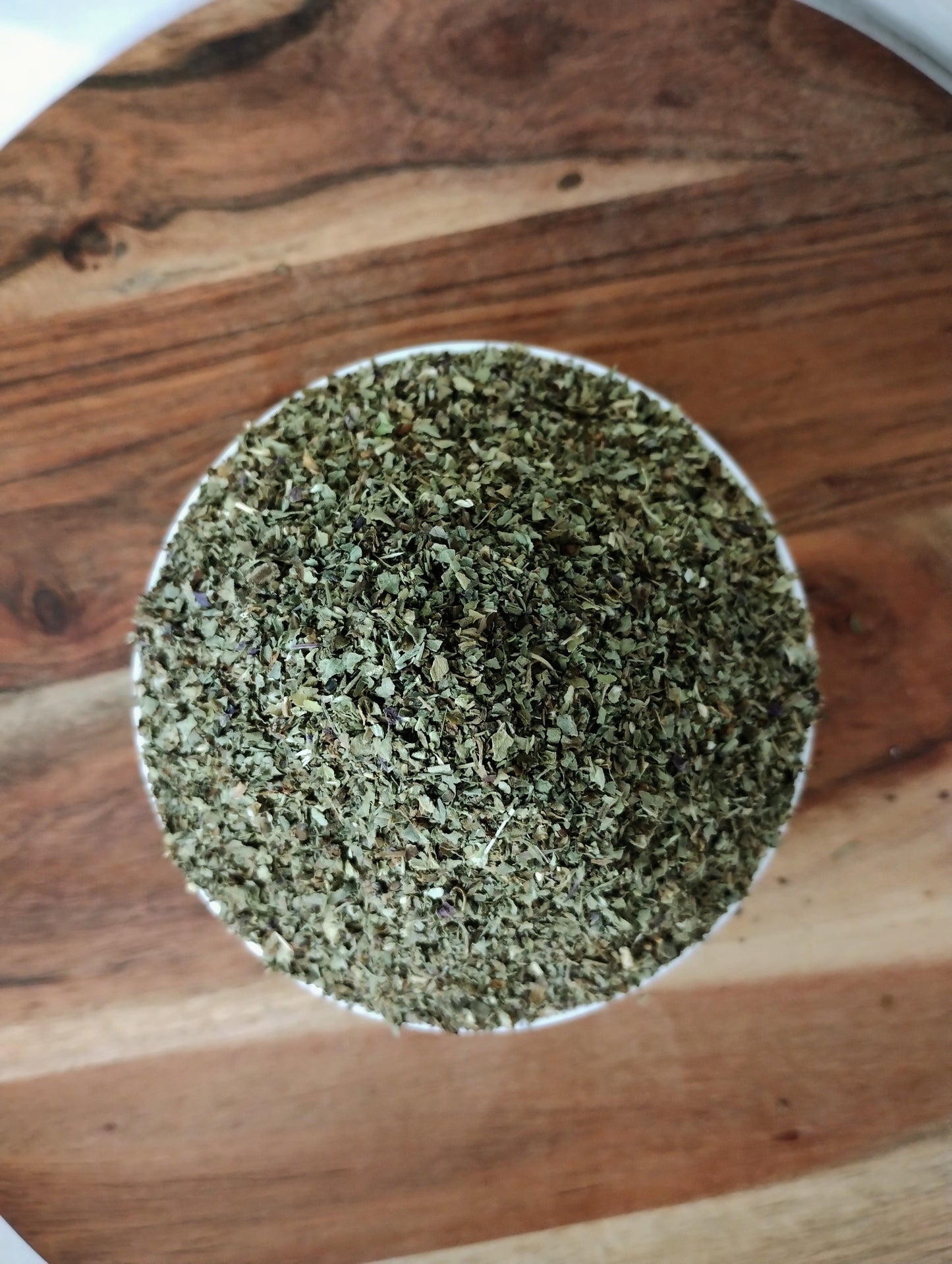 organic basil herb