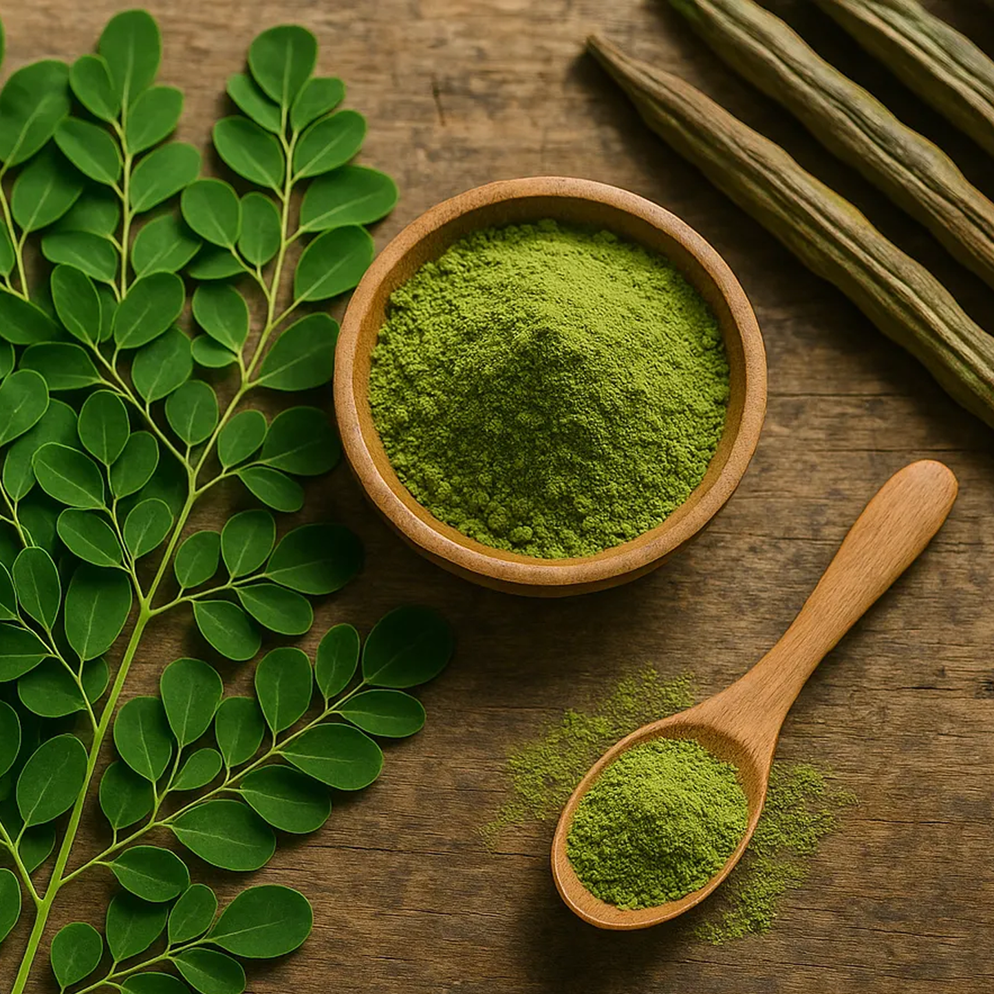 Organic Moringa Leaf Powder