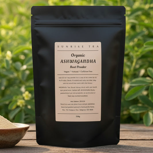 organic ashwagandha root powder package