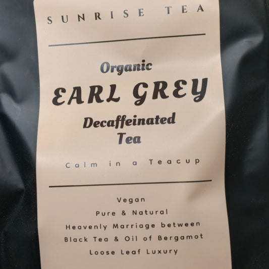 Organic Earl Grey Decaffeinated Tea