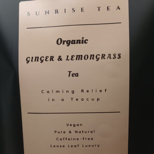Organic Lemongrass & Ginger Tea