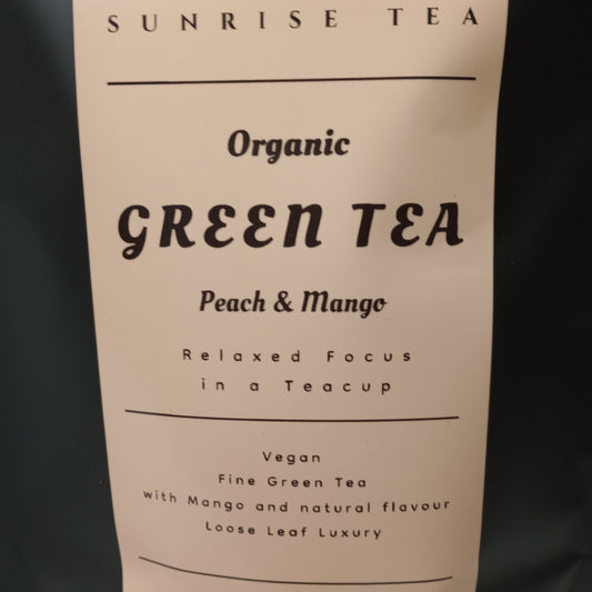 Organic Green Tea with Peach & Mango