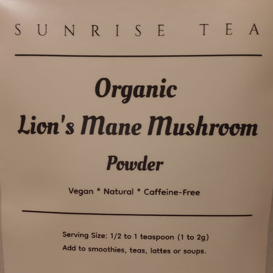 Organic Lion's Mane Mushroom Powder - 100% Premium Fresh Lions Mane - ON SALE!