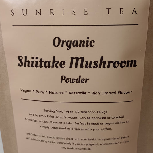 Organic Shiitake Mushroom Powder