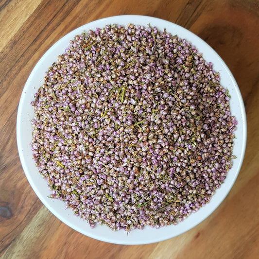 organic heather flowers