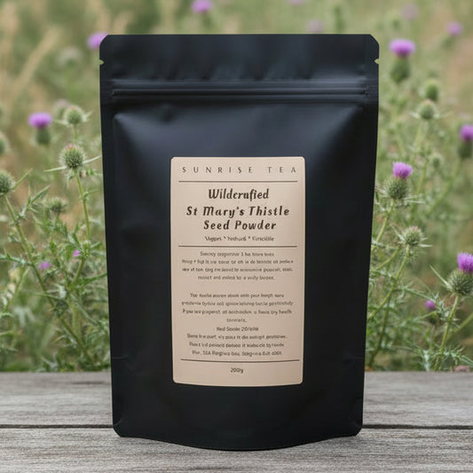 st mary's thistle seed powder wildcrafted package