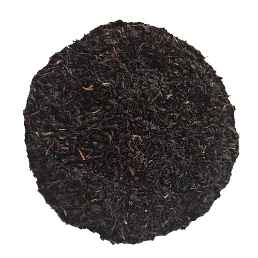 organic assam tea leaves
