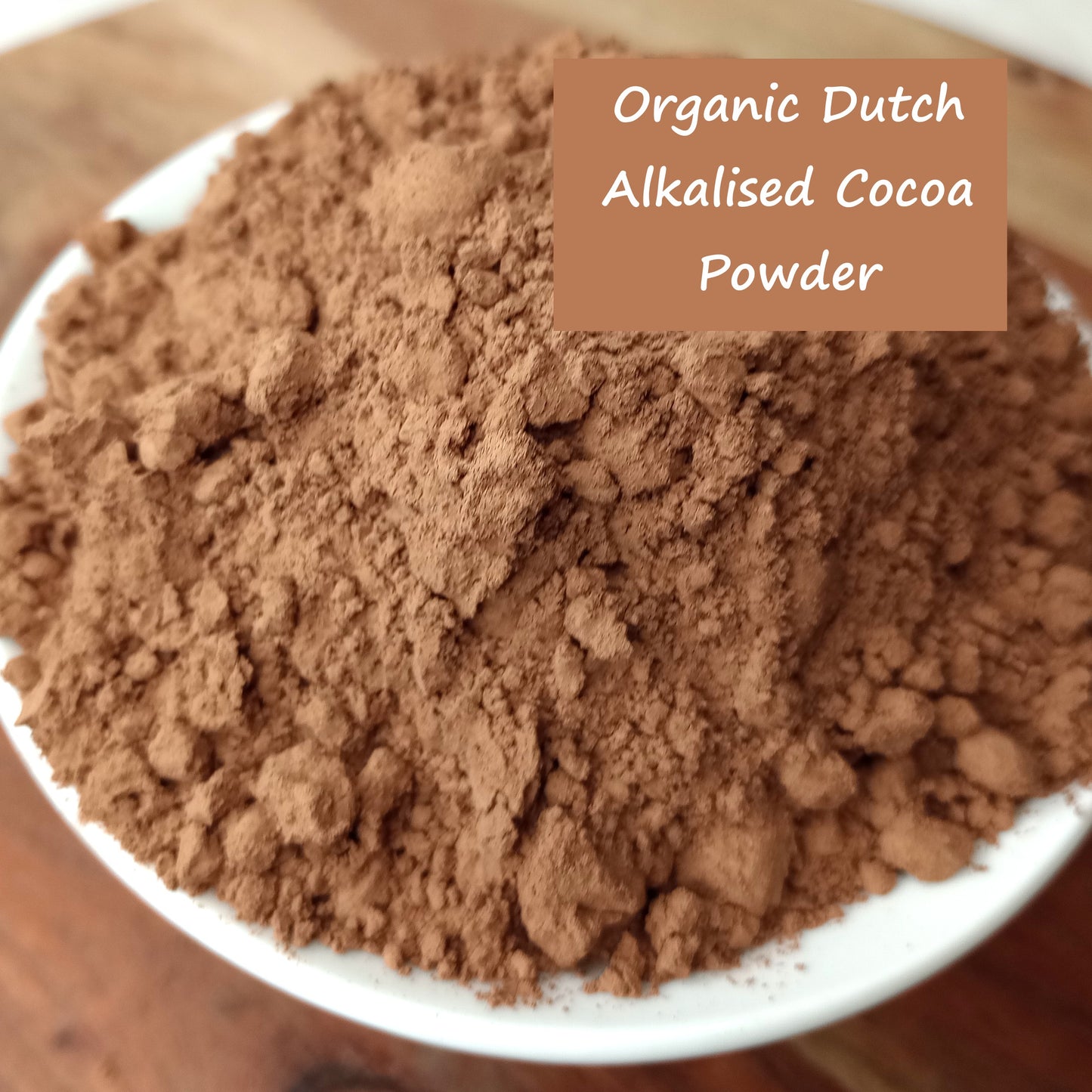Organic Dutch Cocoa Powder (Alkalised) - NEW!