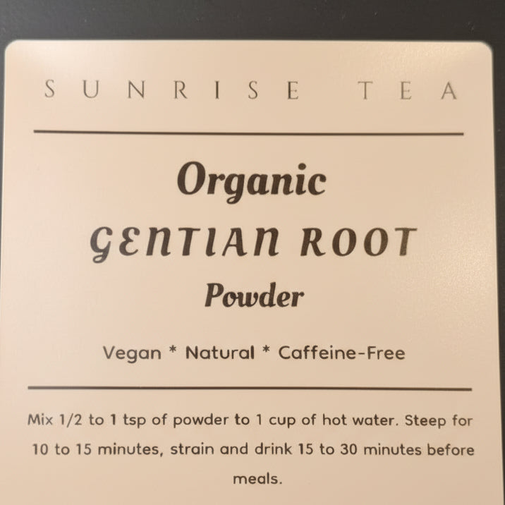 Organic Gentian Root Powder