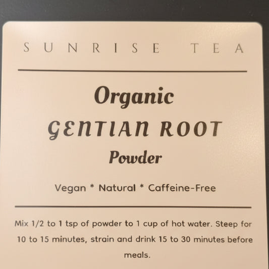 Organic Gentian Root Powder
