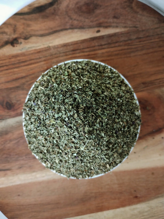 organic basil herb
