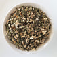 breathe well respiratory tea blend in white bowl