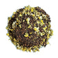 organic chamomile flowers blended with honeybush tea