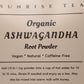 organic ashwagandha root powder label
