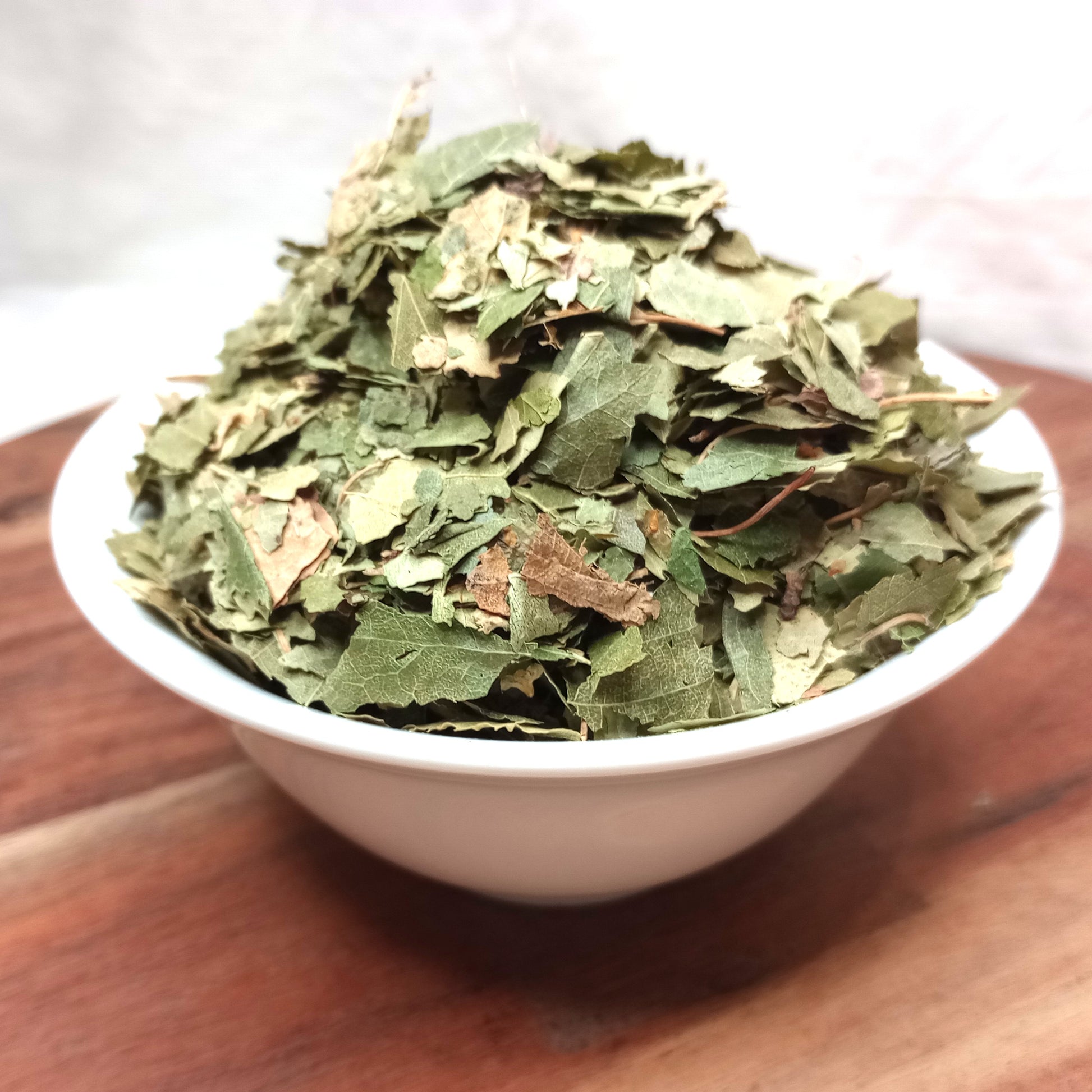 organic birch leaves