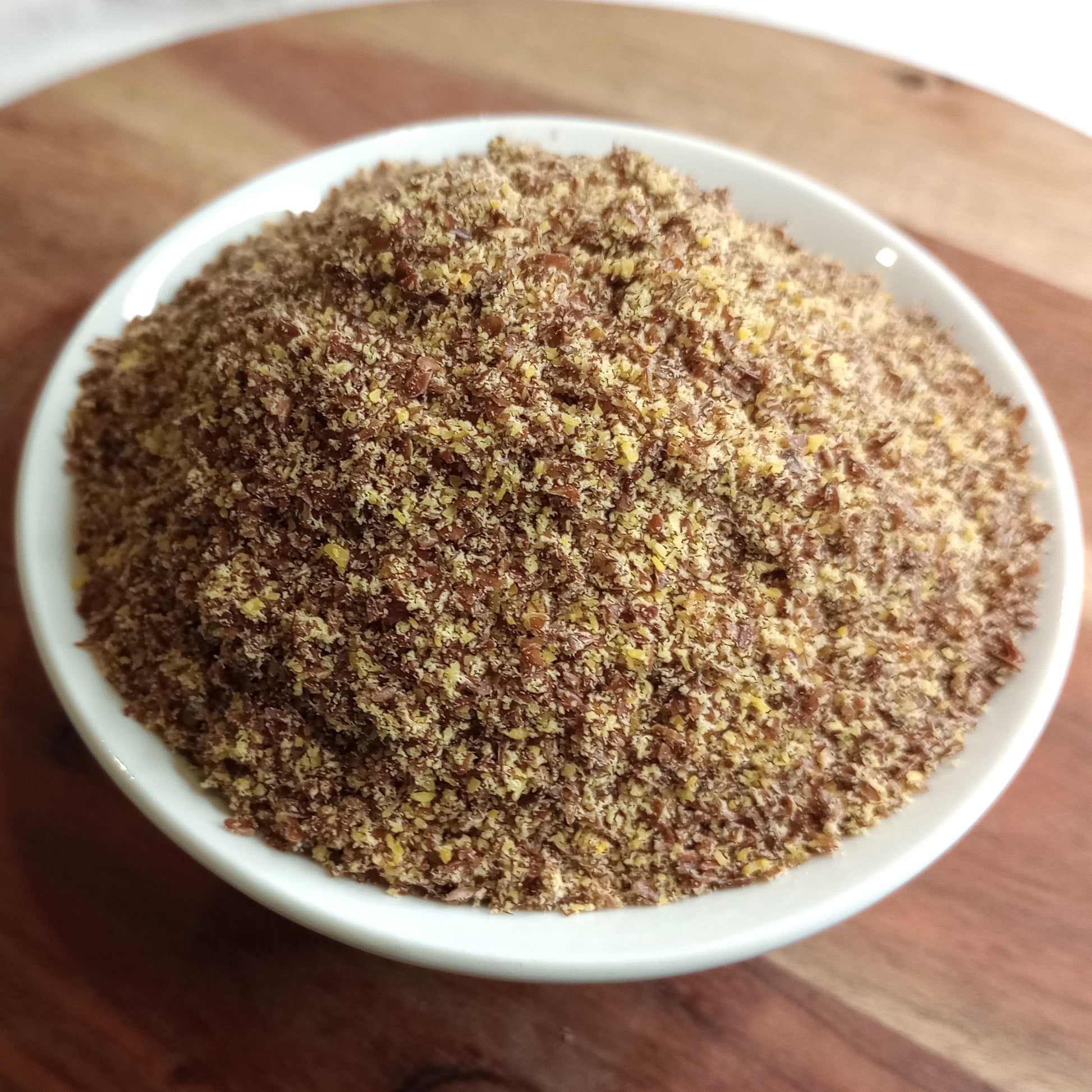 organic brown flax seed meal