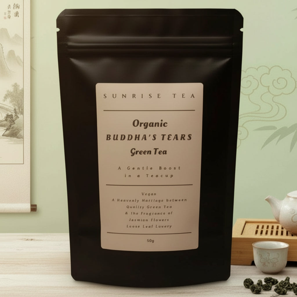 Buddha's Tears Premium Green Tea - Organically Grown