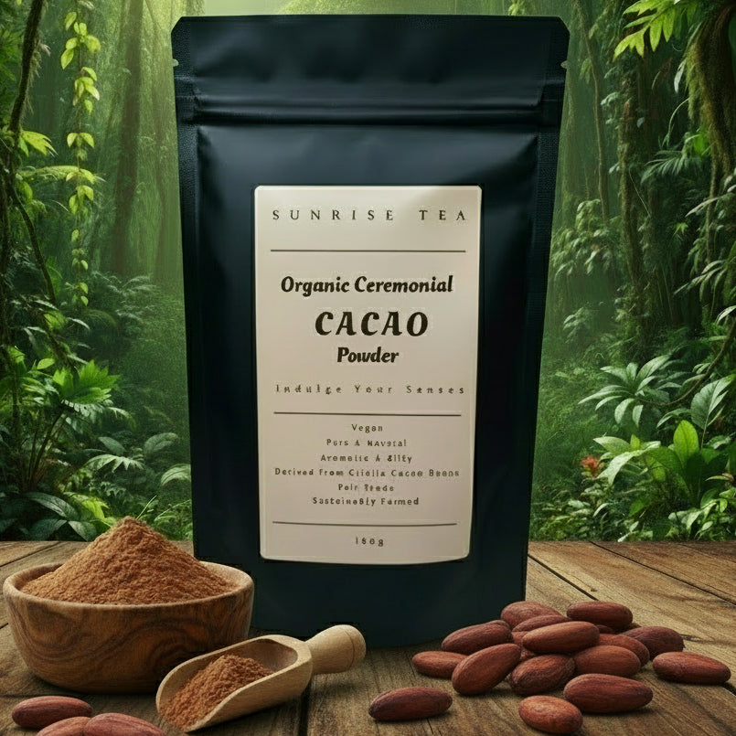 organic ceremonial cacao new package image