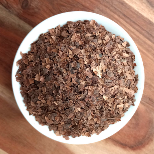 organic chocolate cacao husk tea