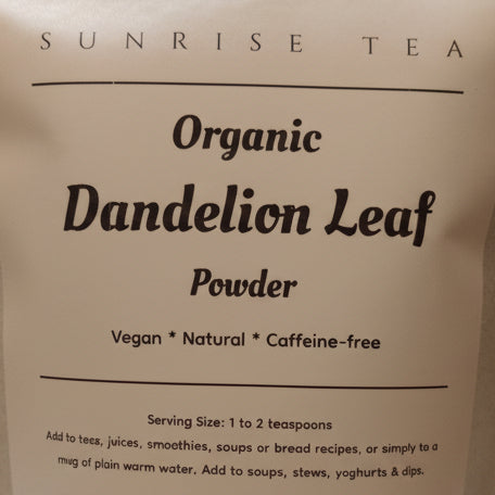 Organic Dandelion Leaf Powder - CLEARANCE!