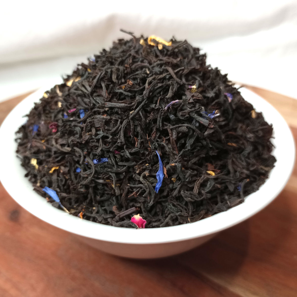 Organic French Earl Grey Tea  with Rose, Orange and Bergamot Oils
