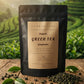 organic gunpowder green tea package by 
Sunrise Tea