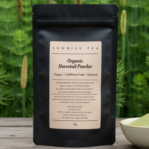 Organic Horsetail Powder - Premium Powdered Horse Tail Herb