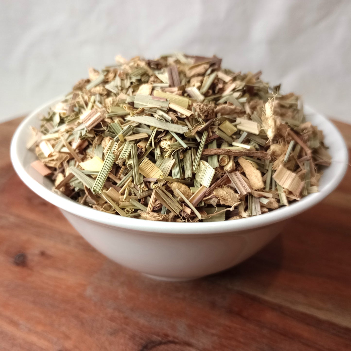 organic lemongrass and ginger tea