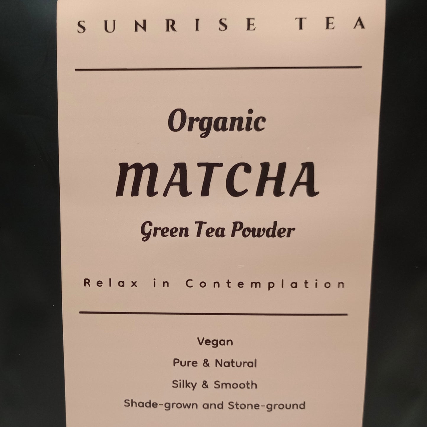 Organic Matcha Green Tea Powder