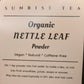 nettle leaf powder label