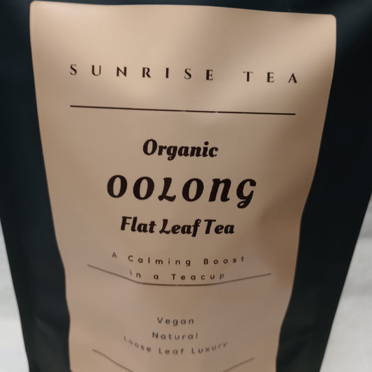 oRGANIC OOLONG FLAT LEAF LABEL
