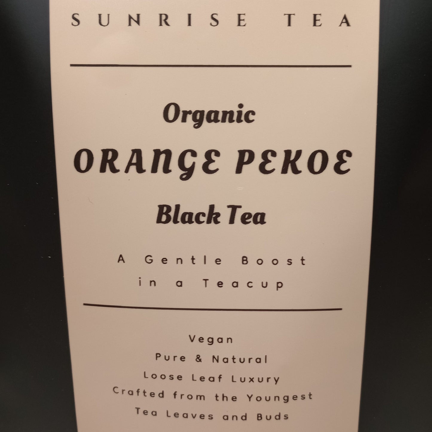 Organic Orange Pekoe Black Tea