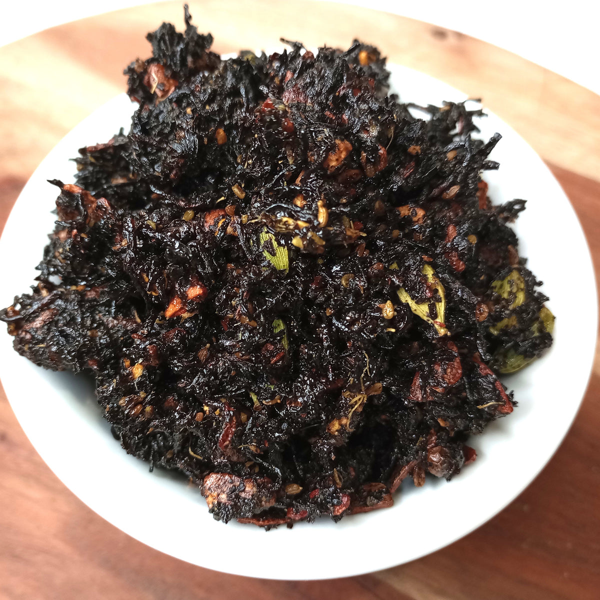 organic raw sticky chai tea