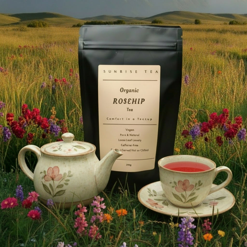 sunrise tea brand rosehip tea