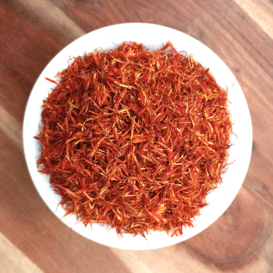 organic safflower petals