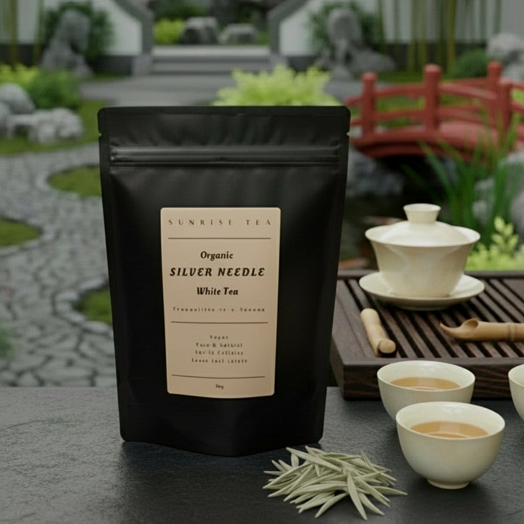 organic silver needle tea pack