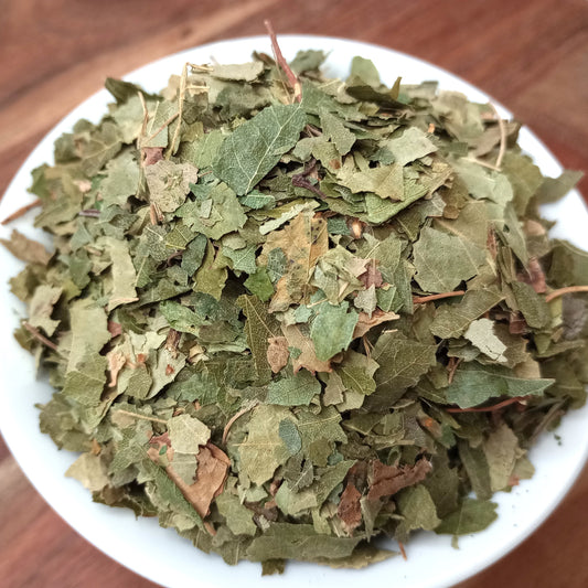 organic birch leaves