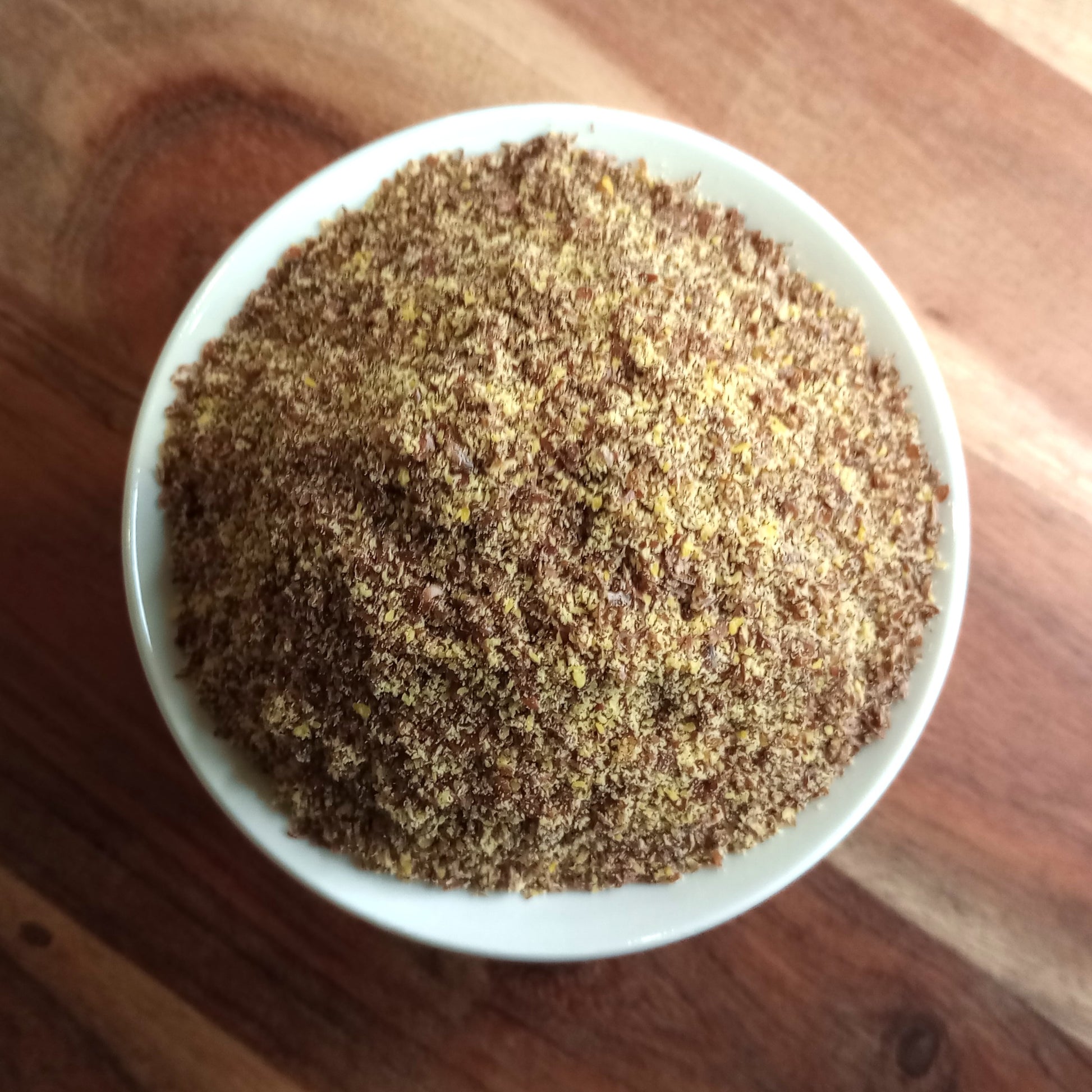 organic brown flax seed meal