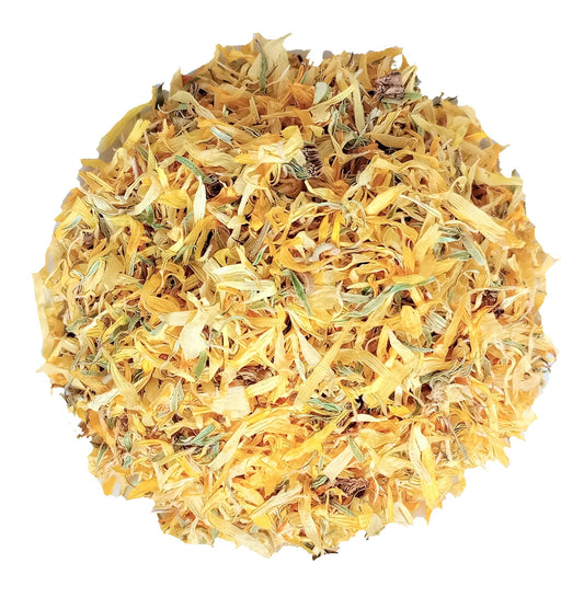 organic calendula flowers dried