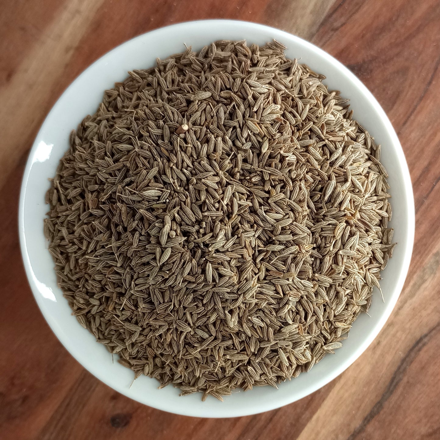 organic cumin seed in bowl