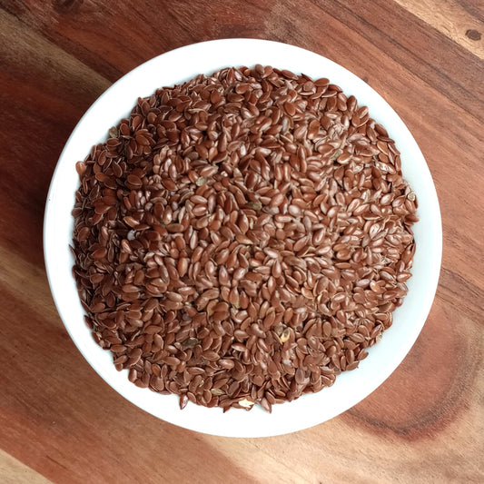 organic brown flax seed / linseed