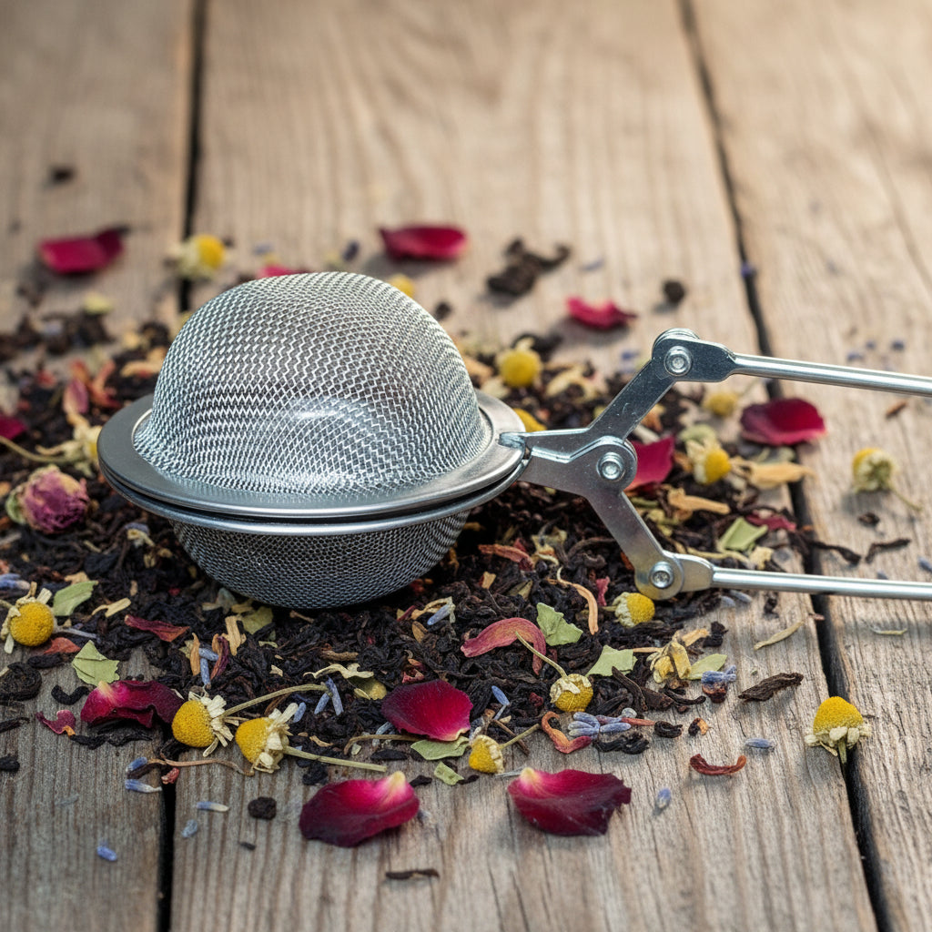 Tea Diffuser / Tea Strainer and Holder - Quality Stainless Steel ...