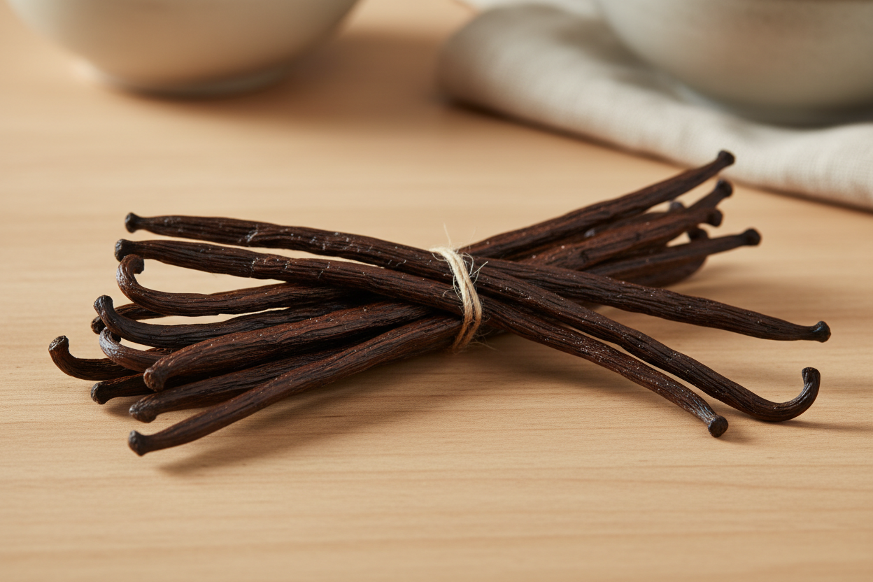 organic vanilla pods