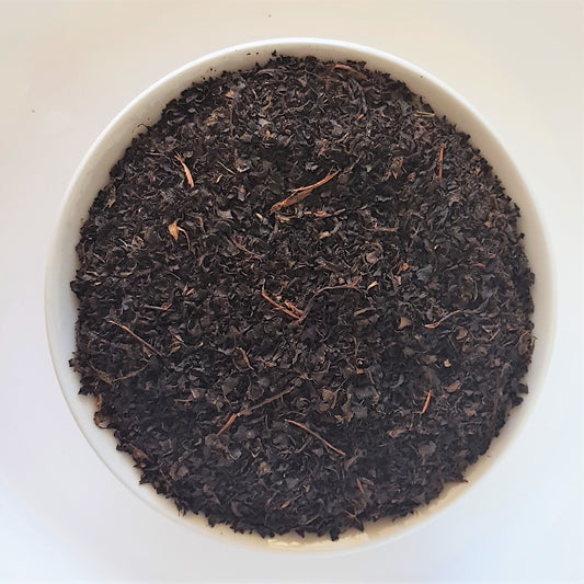 Australian tea leaves in bowl from sunrisetea.com.au