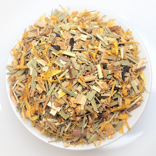 organic ginger glow tea blend