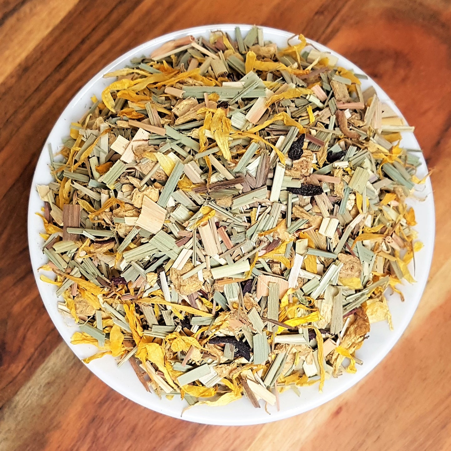 organic ginger glow tea blend