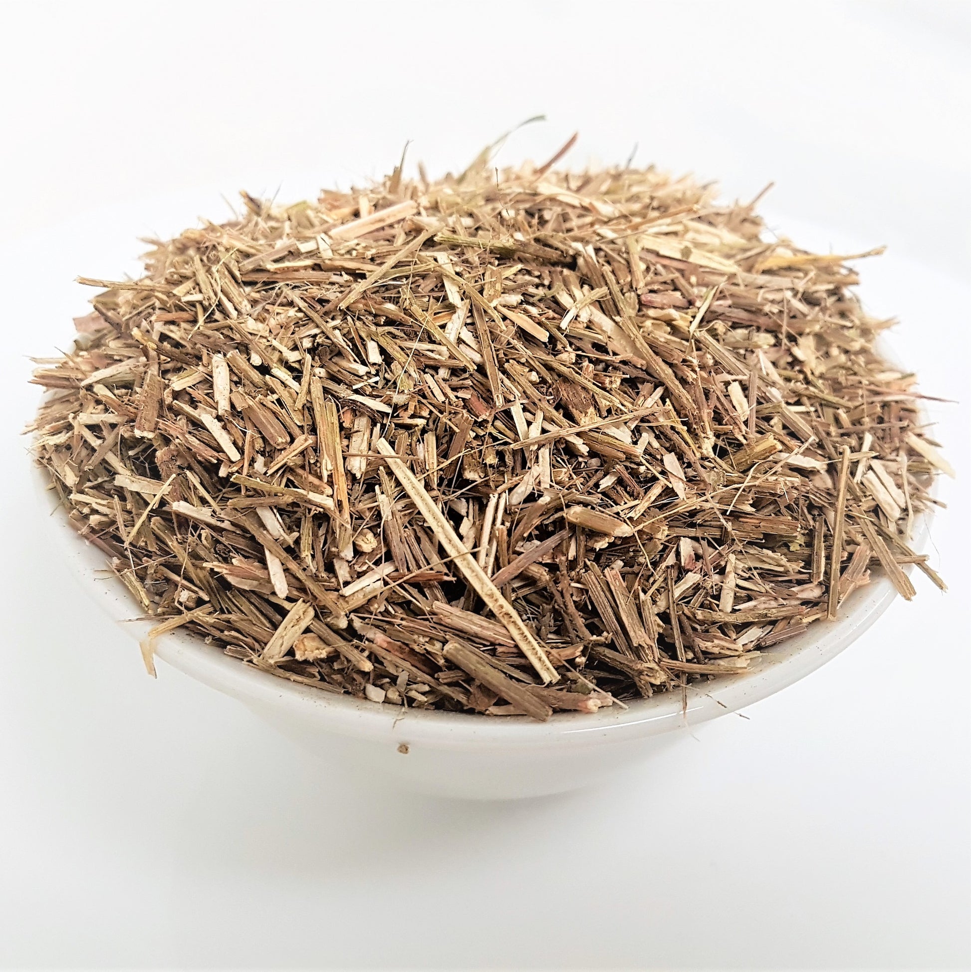 organic blue vervain in a bowl